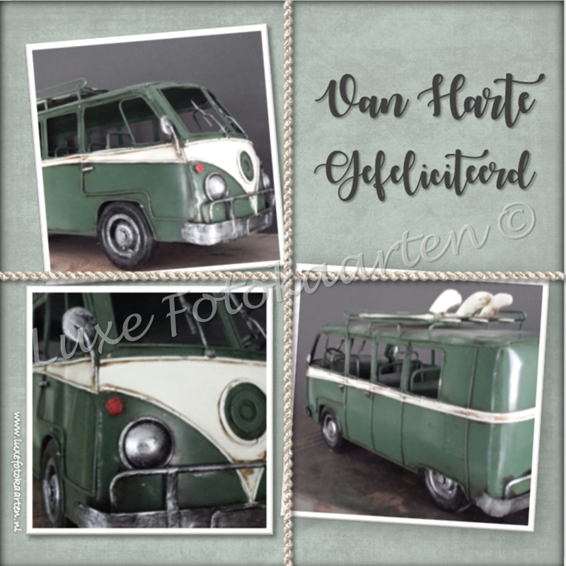 Gefeliciteerd Heren - VW bus